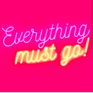 Getting rid of everything.  Just make any offer.